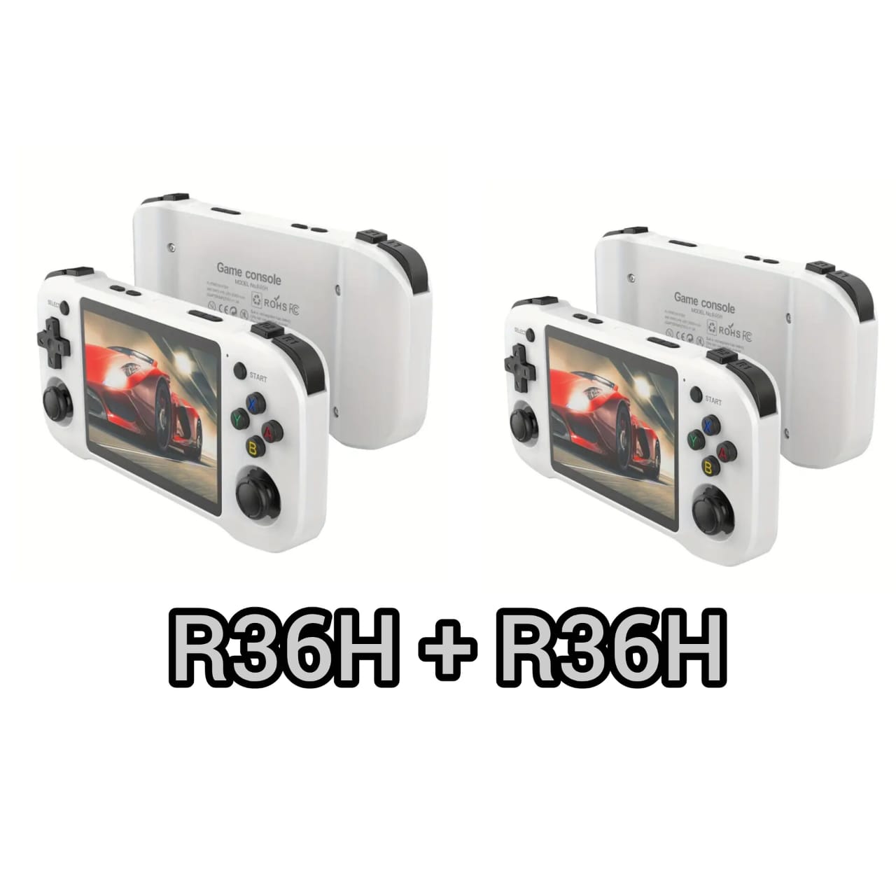 GET 2 R36H GAMING CONSOLES 128GB